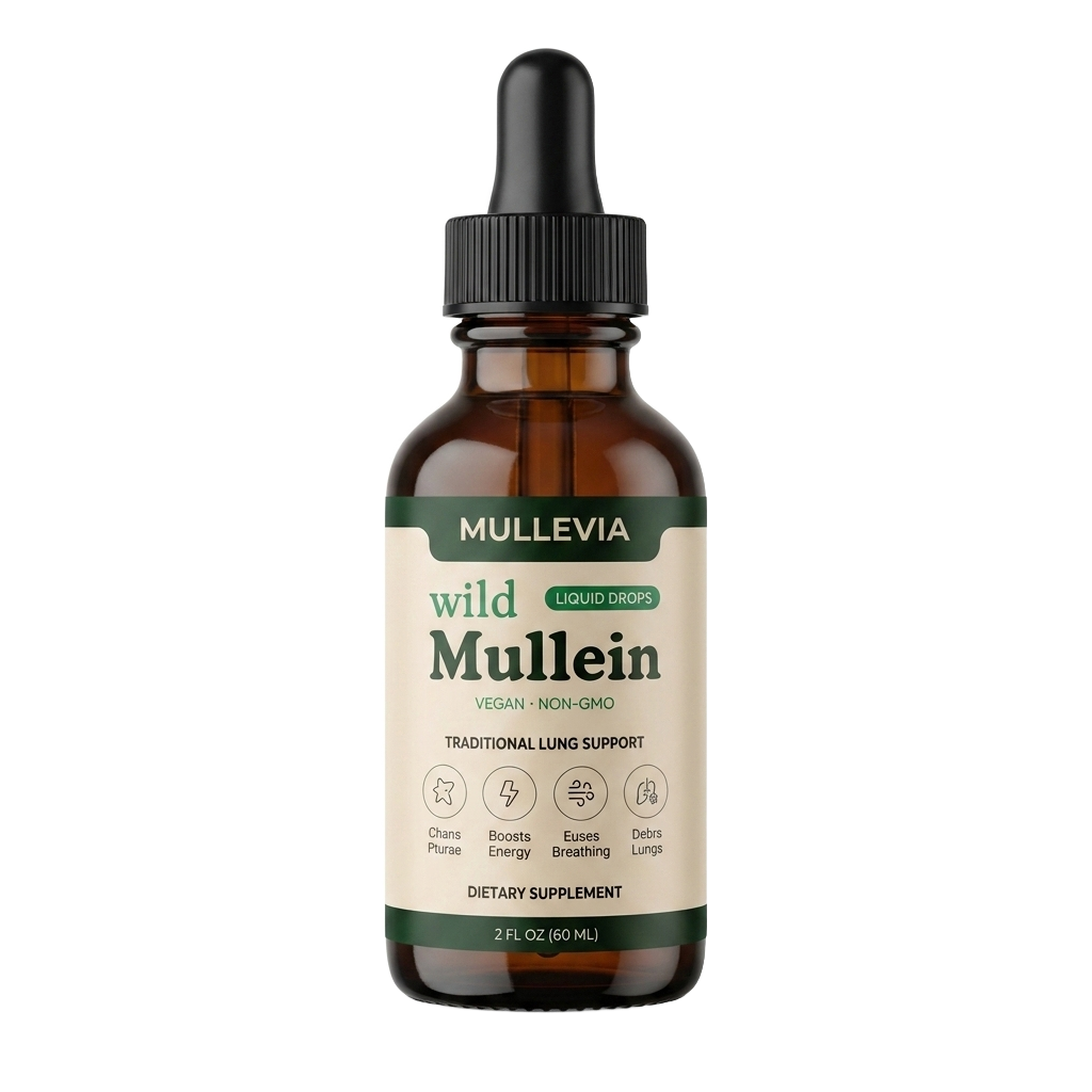 Mullevia Mullein Drops — 1 Bottle