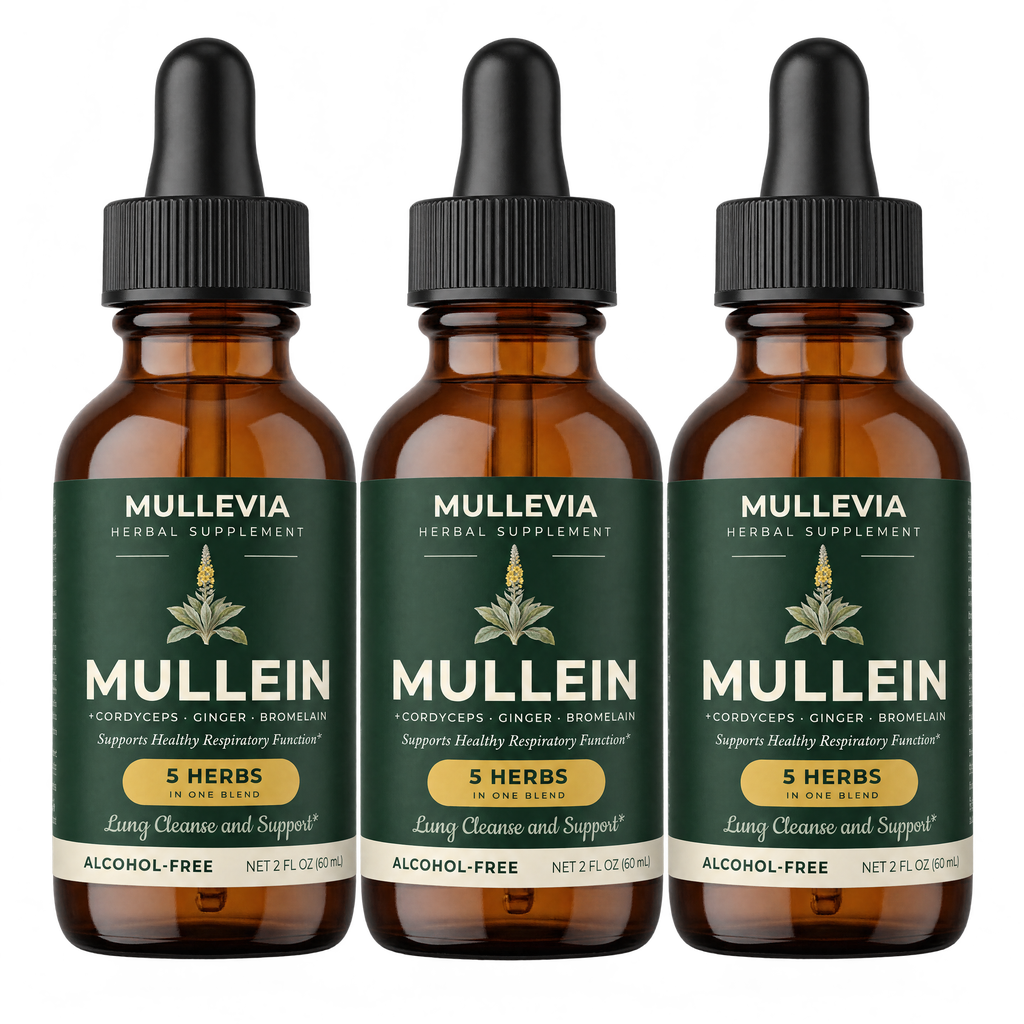 Mullevia Mullein Drops — 2+1 Bottles