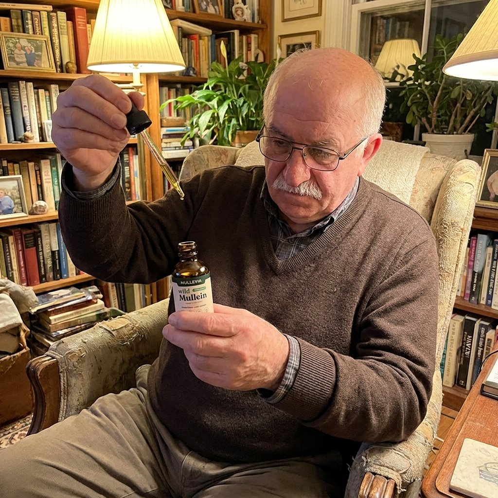 Graham with his Mullevia drops